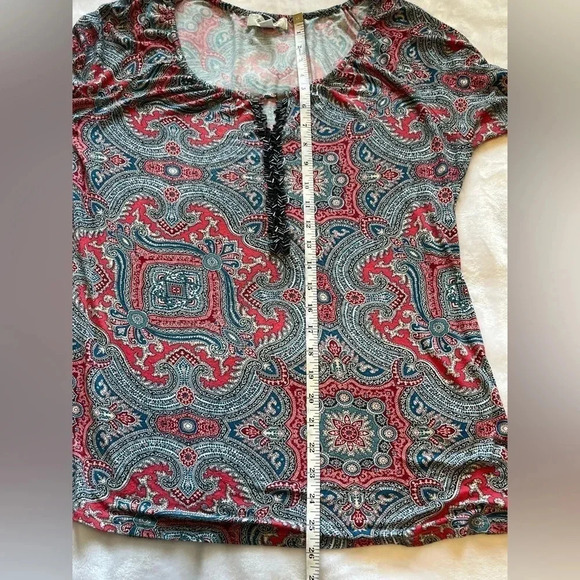 Dressbarn Multicolor Top - Picture 4 of 7